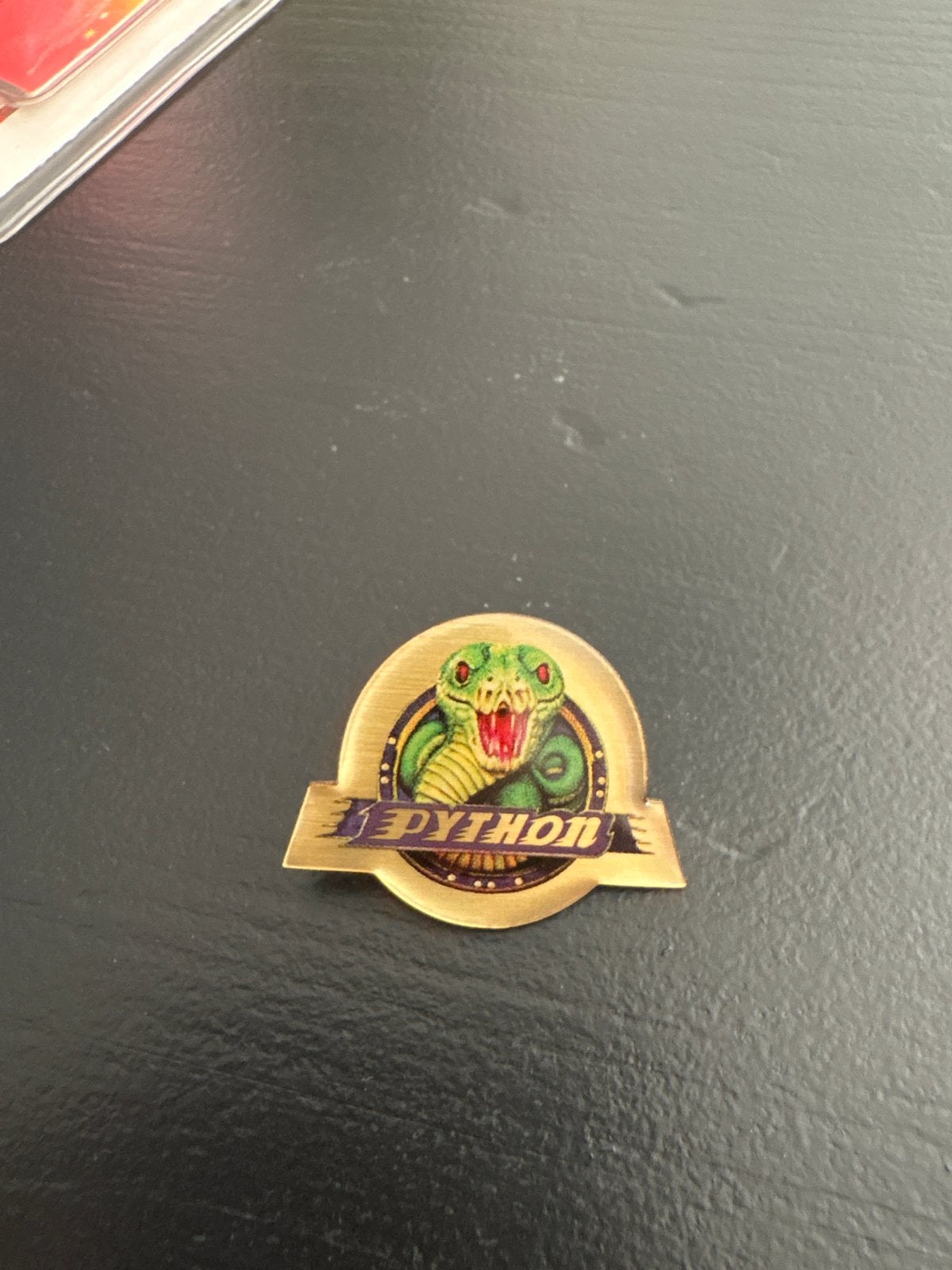 Efteling pin Python, Ophalen of Verzenden, Zo goed als nieuw, Overige onderwerpen