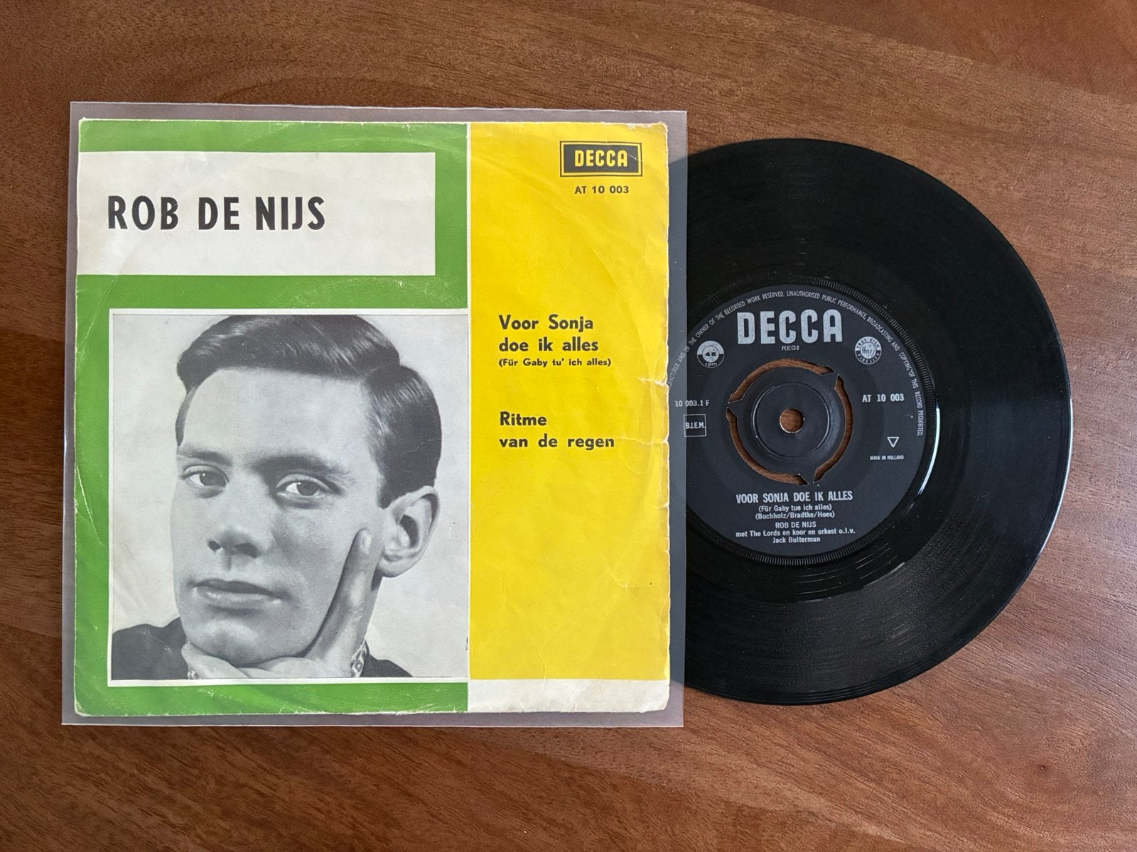 Rob de Nijs - Voor Sonja doe ik alles, Ophalen of Verzenden, 7 inch