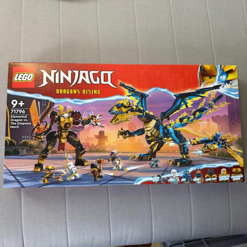 Nieuw LEGO Ninjago 71796 Dragons Rising Elemental Dragon, Lego, Lego, Lego, Nieuw