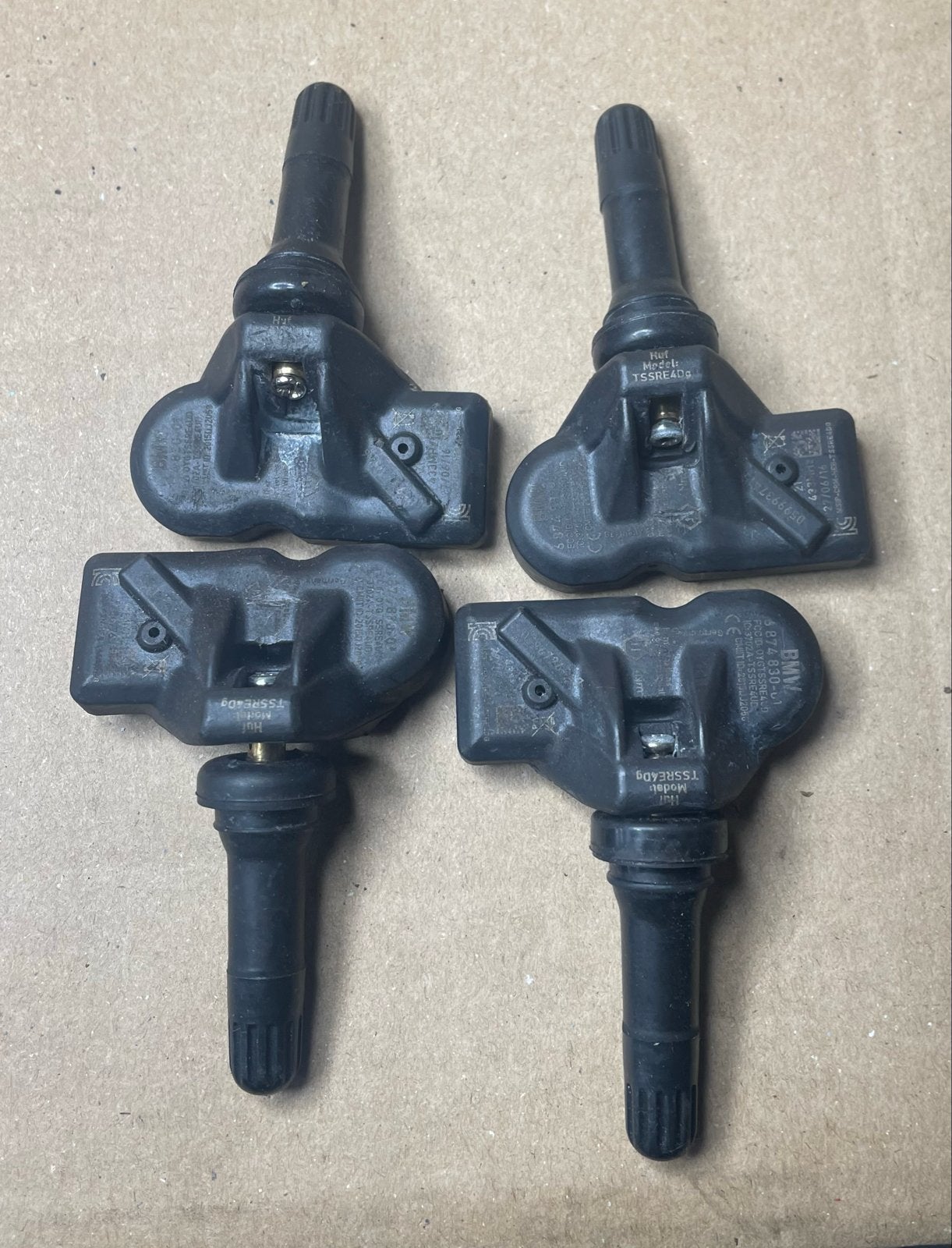 Originele BMW TPMS Bandenspanning Sensoren Set, Ophalen of Verzenden, Gebruikt, BMW