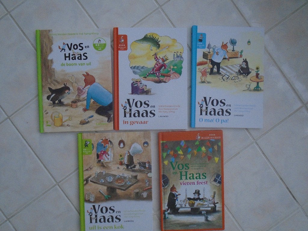 vos & haas,  uitzoeken, sylvia vanden heede, Ophalen of Verzenden, Zo goed als nieuw, Sylvia Vanden Heede, Fictie algemeen