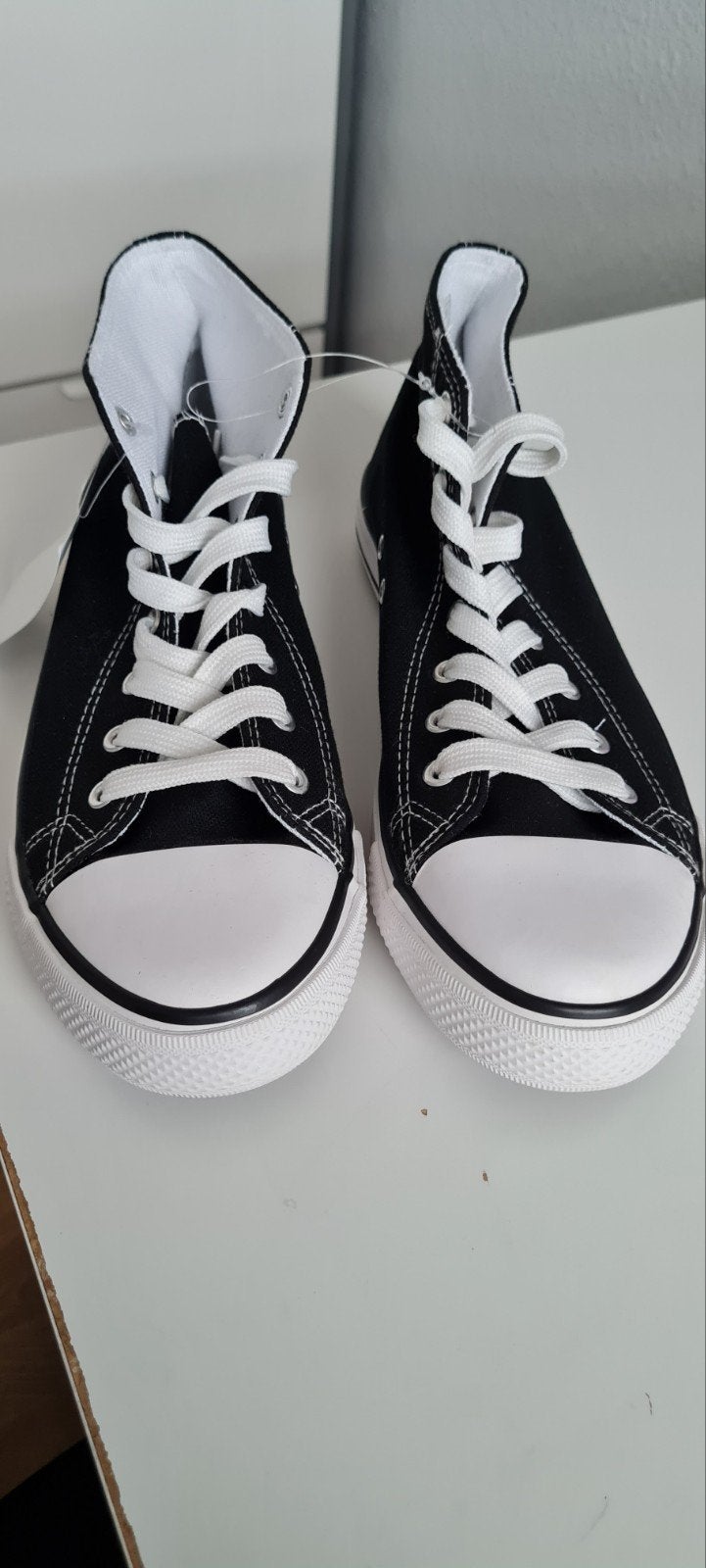 Zwarte hoge sneakers - Maat 41, Onbekend, Zwart, Nieuw, Ophalen of Verzenden