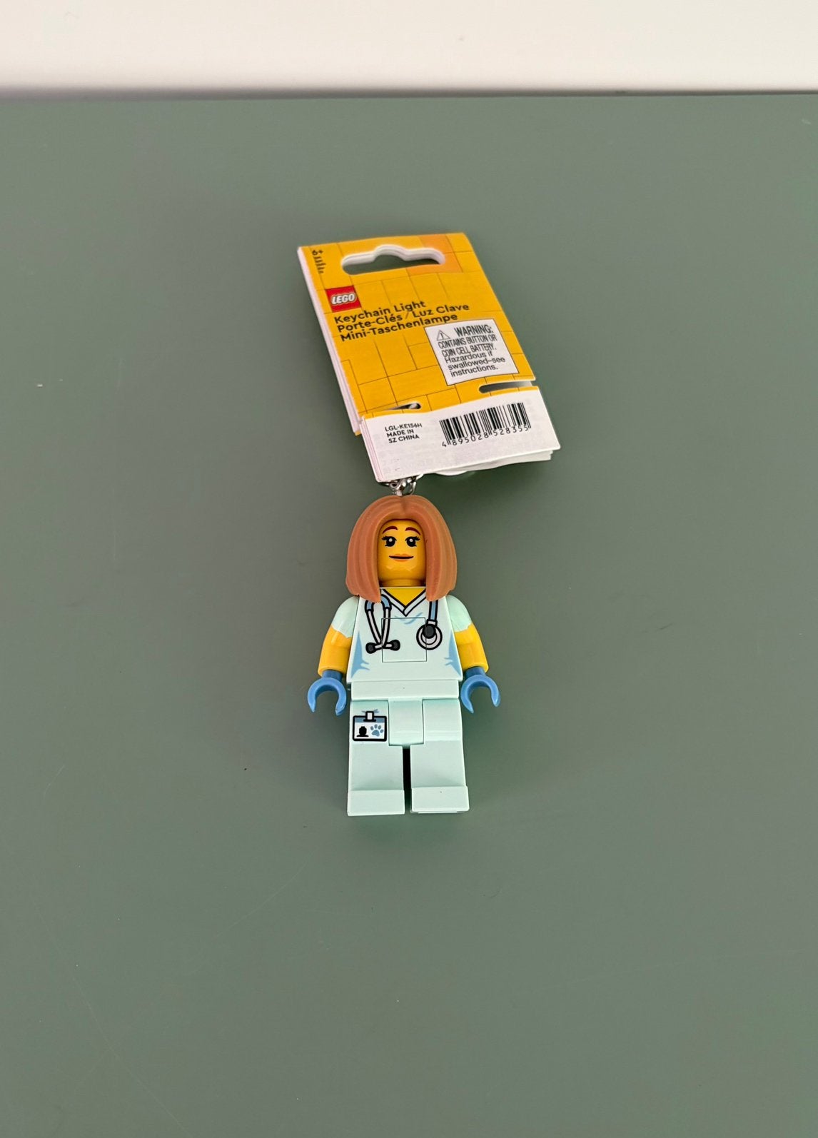 Lego sleutelhanger met licht NIEUW, Overige thema's, Lego, Nieuw, Ophalen of Verzenden