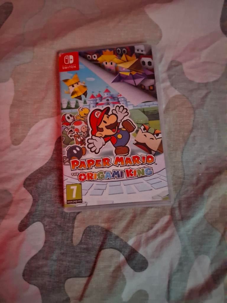 Paper Mario Origami King: voor de Nintendo Switch, Gebruikt, 1 speler, Vanaf 7 jaar, Ophalen