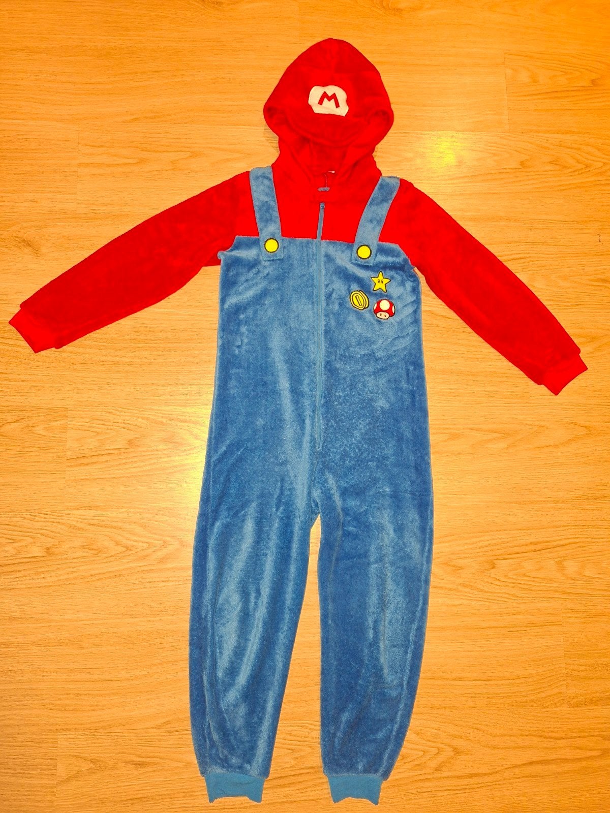 Onesie Super Mario maat 140-146, Ophalen of Verzenden, Zo goed als nieuw, Jongen of Meisje