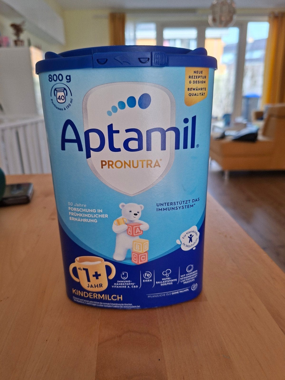 Aptamil (Nutrilon) Pronutra 1+ Kindermelk 800g, Kinderen en Baby's, Ophalen of Verzenden, Nieuw, Overige typen, Nutrilon