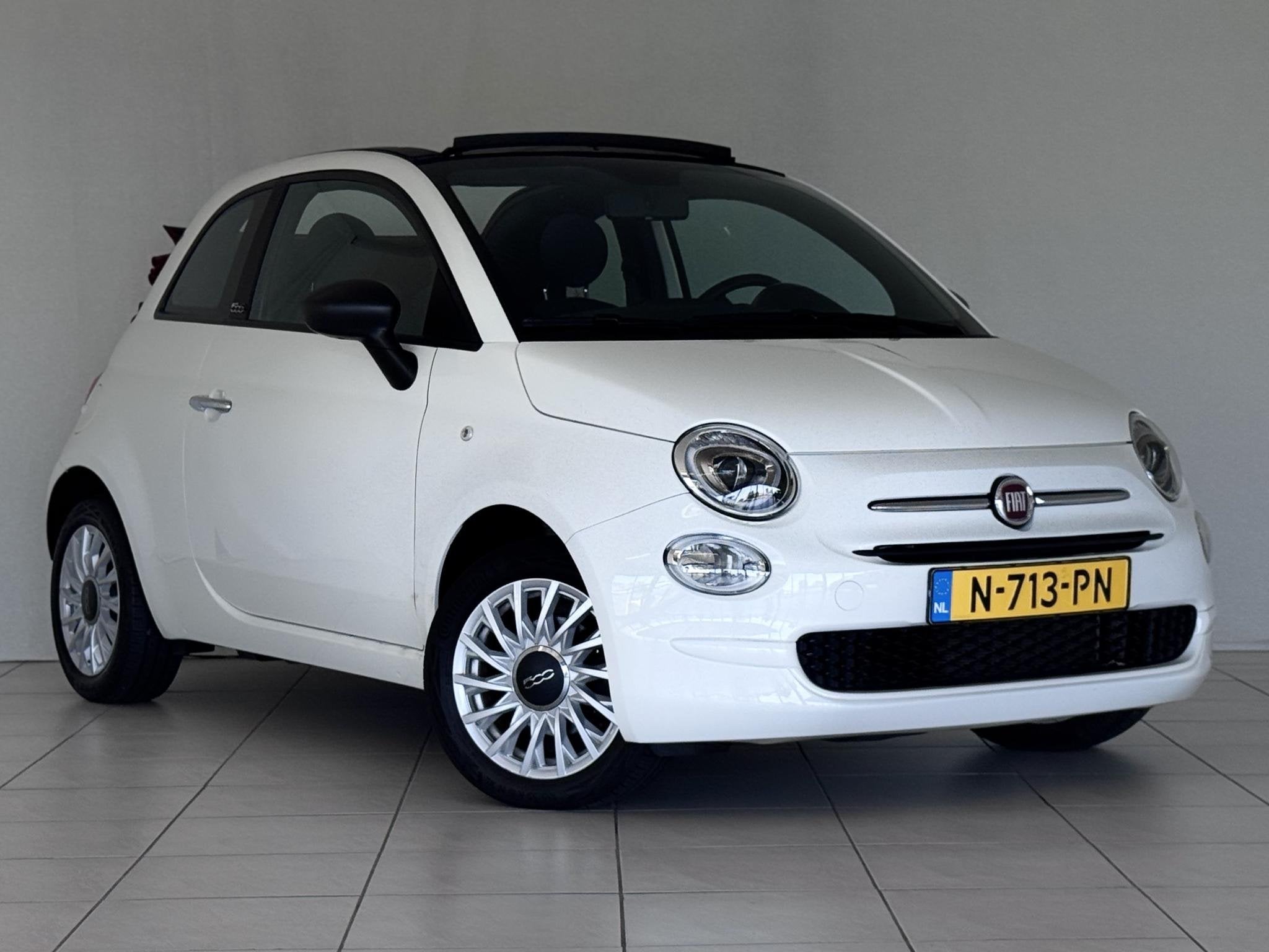 Fiat 500 C 1.0 Hybrid Cult | Apple-Android | Cruise-control, Voorwielaandrijving, Stof, Euro 6, Cabriolet