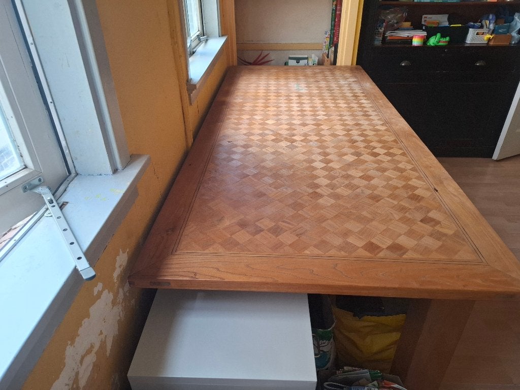 Eettafel, Ophalen, Gebruikt, 200 cm of meer, 50 tot 100 cm