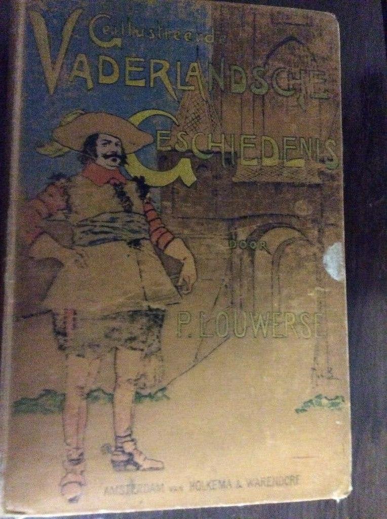 Geïllustreerde Vaderlandsche Geschiedenis - P. Louwerse, Gelezen, 19e eeuw, Ophalen of Verzenden, P. Louwerse