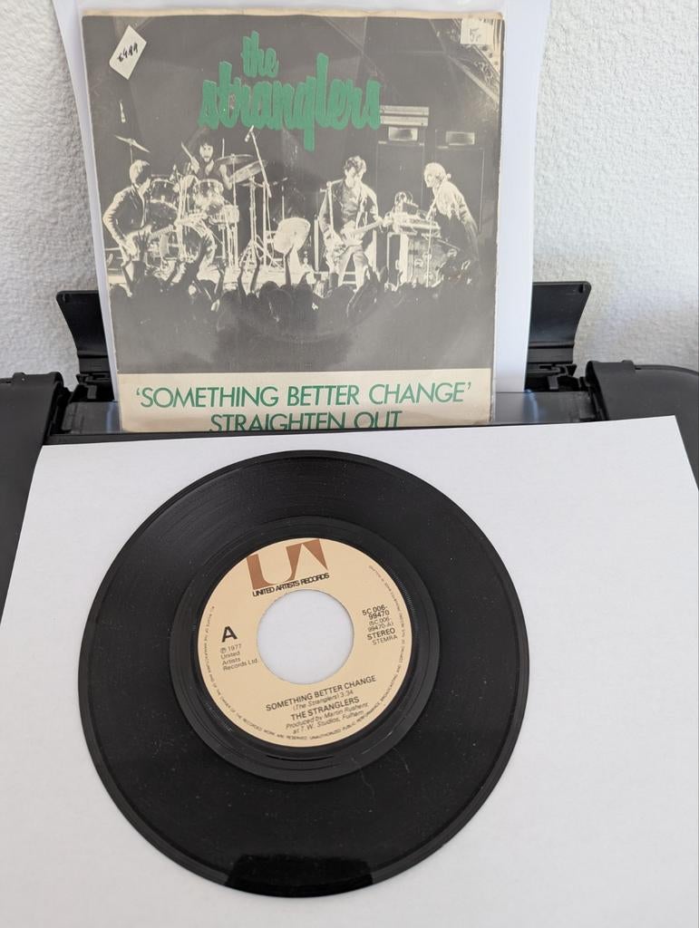 The Stranglers - Something Better ( vinyl single), Cd's en Dvd's, Vinyl Singles, Ophalen of Verzenden, Gebruikt, Pop, Single