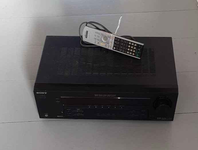 Sony Versterker met Afstandsbediening, Ophalen, 60 tot 120 watt, Sony, Gebruikt