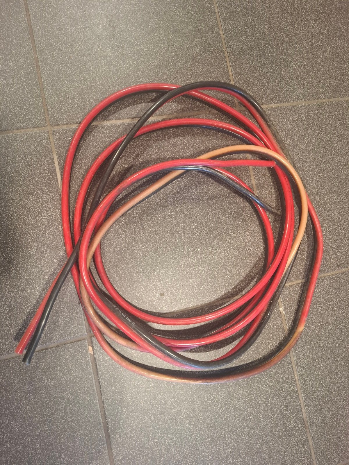 580 cm 16 mm2 kabel voor elektrische motor boot, Ophalen of Verzenden, Gebruikt, Kabel of Snoer