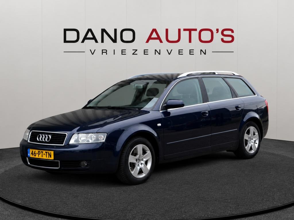 Audi A4 Avant 1.8 Turbo Pro Line Clima/Cruise/Trekhaak/Navi, Auto's, Stof, Gebruikt, Zwart, 4 cilinders