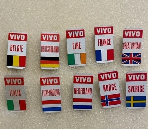 speldjes vlaggen landen , Verzamelen, Ophalen of Verzenden, Gebruikt, Overige onderwerpen