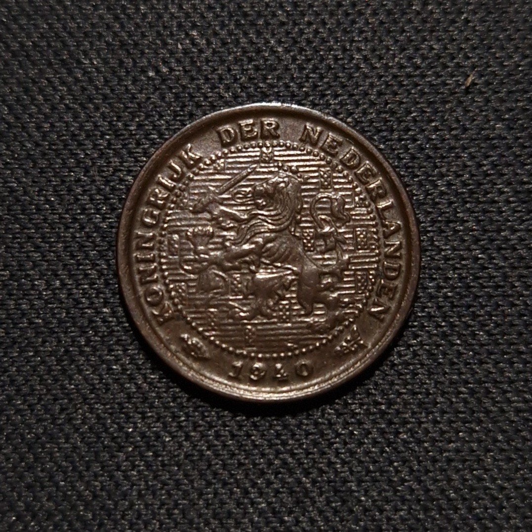 1/2 cent 1940, Verzenden, Koningin Wilhelmina, Overige waardes, Losse munt