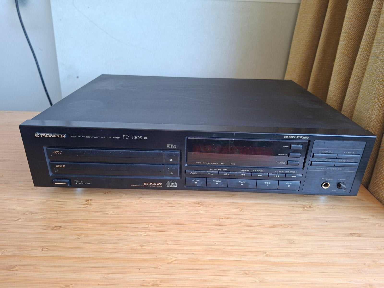Pioneer PD-T305 CD-speler - Dubbele lade, Ophalen, Zo goed als nieuw, Pioneer, Wisselaar