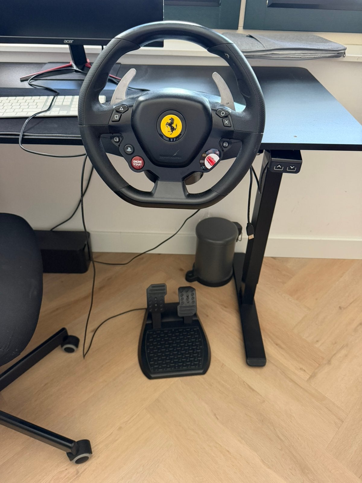 T80 Ferrari 488 GTB Edition racestuur, Ophalen, Zo goed als nieuw, Controller