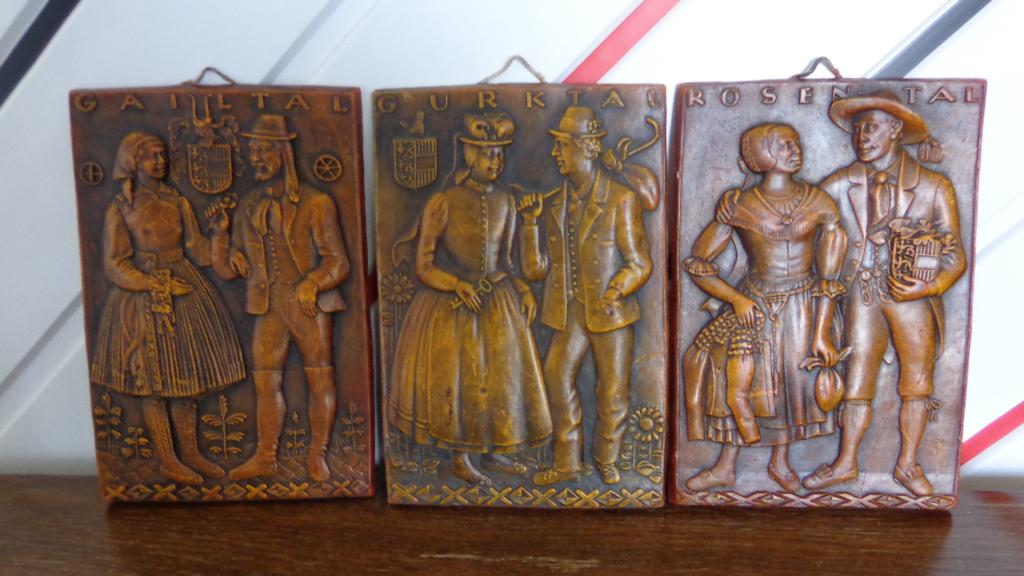 Drie plaquettes van was (Duitsland), Antiek en Kunst, Ophalen