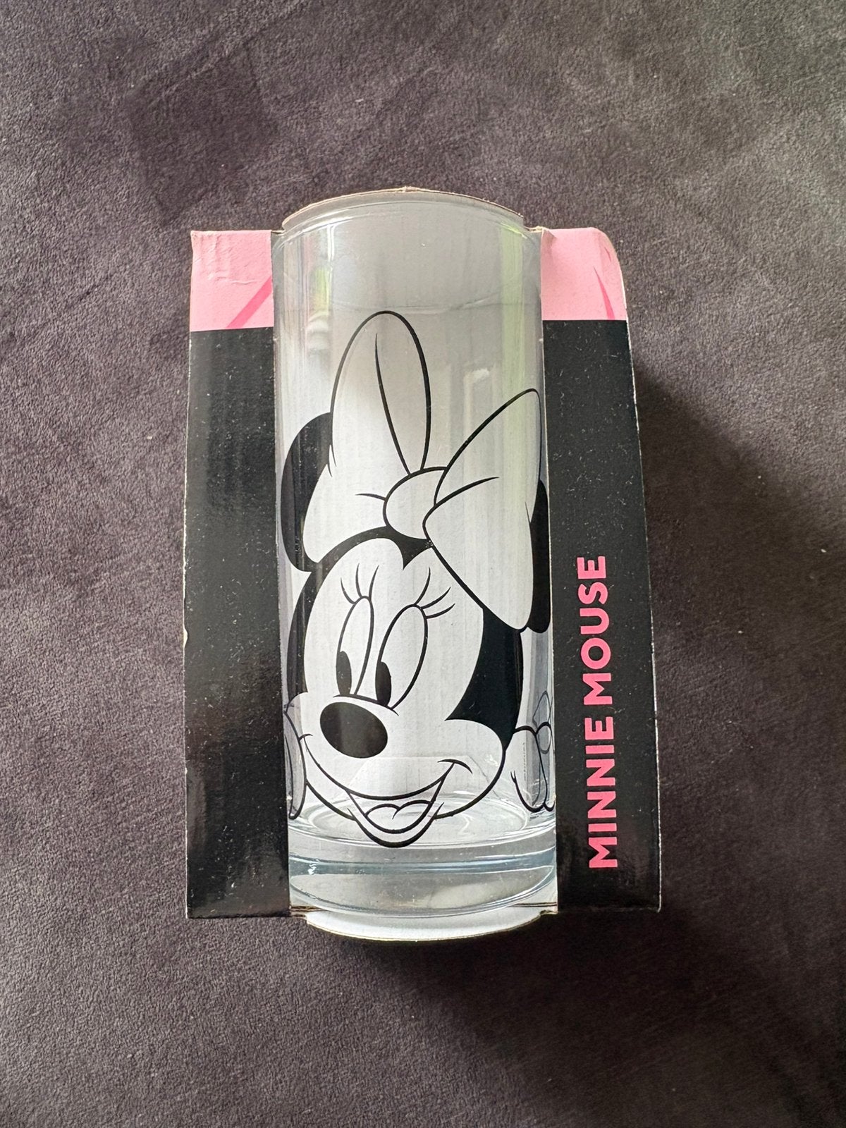 Nieuw: Minnie Mouse glas, Verzamelen, Ophalen of Verzenden, Mickey Mouse, Nieuw, Servies