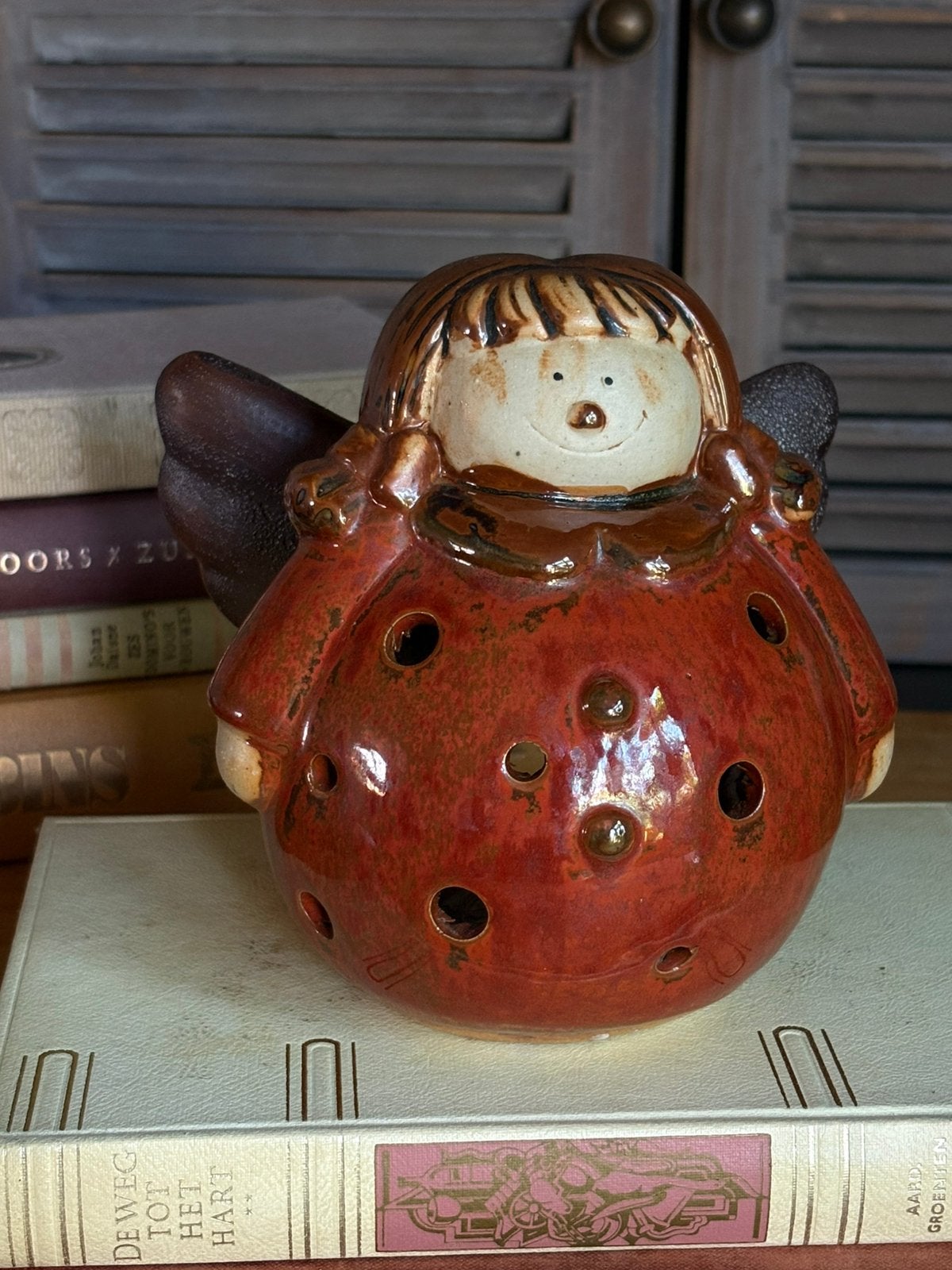 * Originele Vintage THUN Bozner Engel Windlicht – Model 833, Ophalen of Verzenden