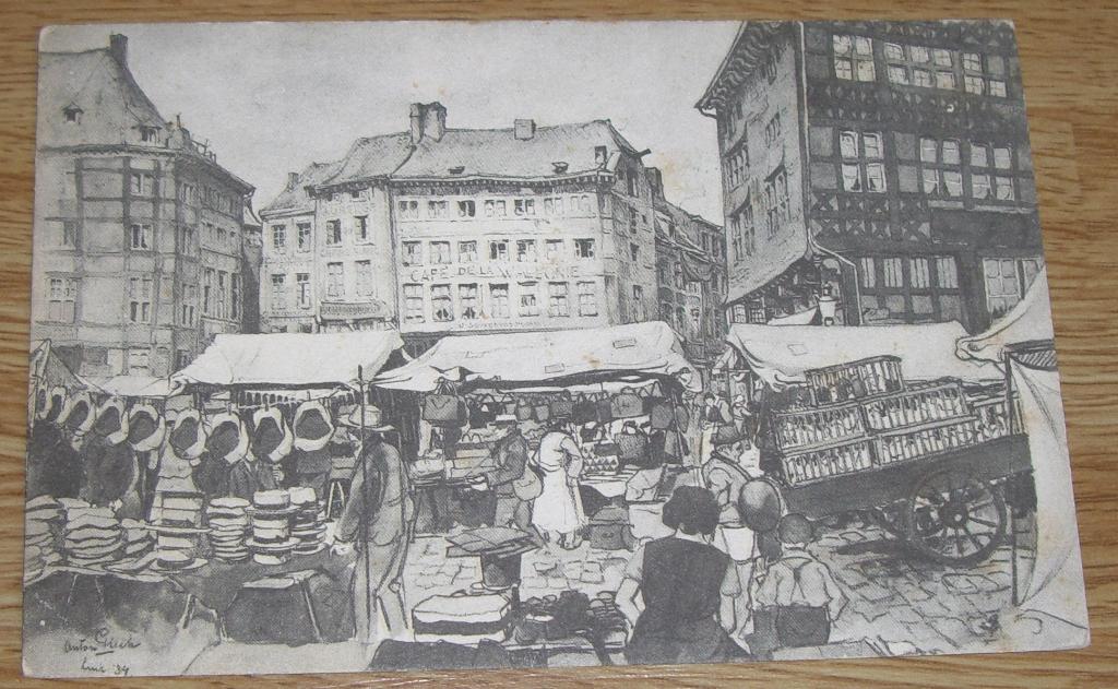 Veel Anton Pieck kaarten nieuw en oud, gelopen en ongelopen, Ophalen of Verzenden, 1960 tot 1980, Gelopen, Overige thema's