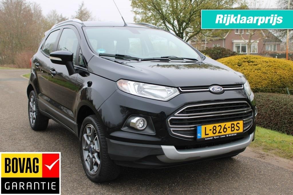 Ford ECOSPORT 1.0 125pk Titanium ECC/cruise/PDC/lichmet. vel, Auto's, Ford, Voorwielaandrijving, Euro 5, 125 pk, Gebruikt