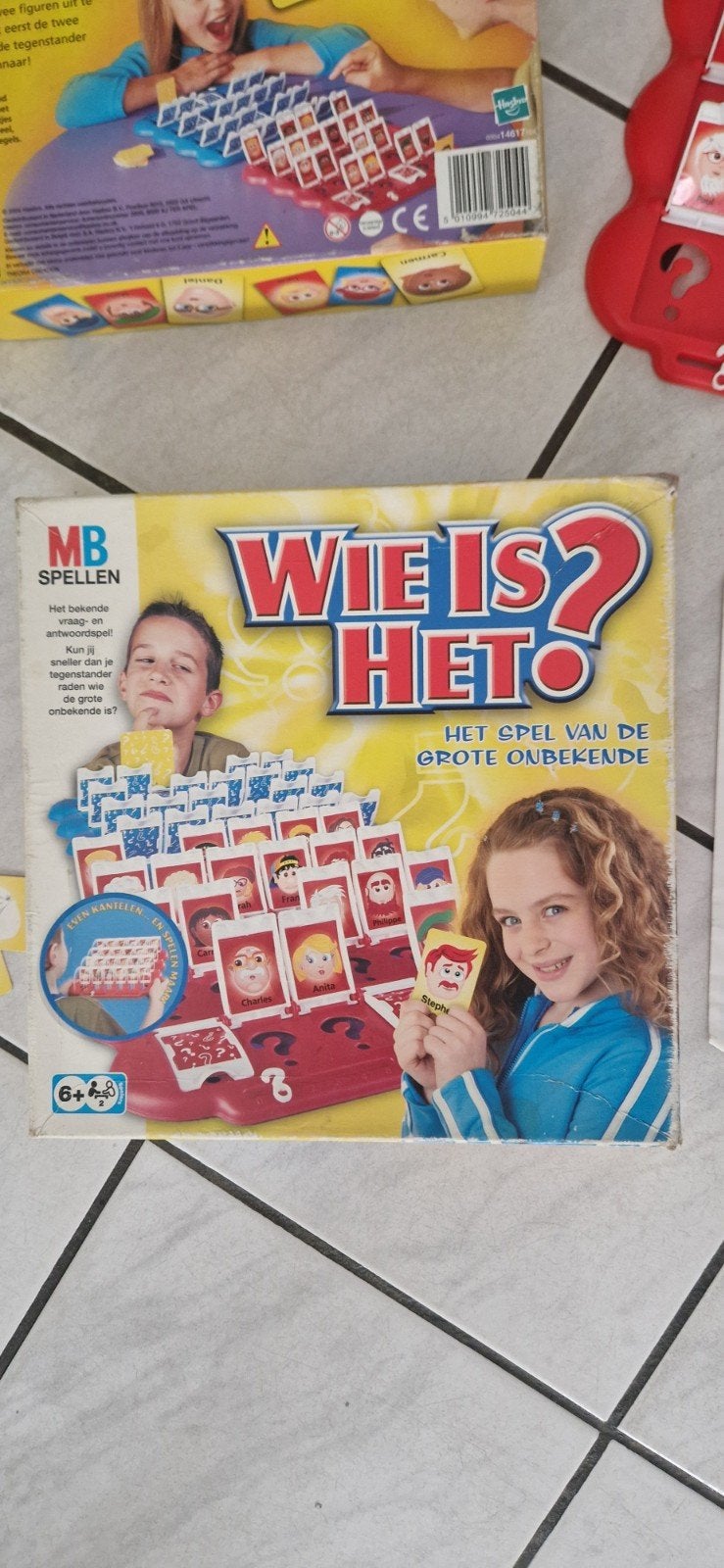 Wie is het? - Het spel van de grote onbekende, Een of twee spelers, Ophalen of Verzenden, Gebruikt, MB Spellen