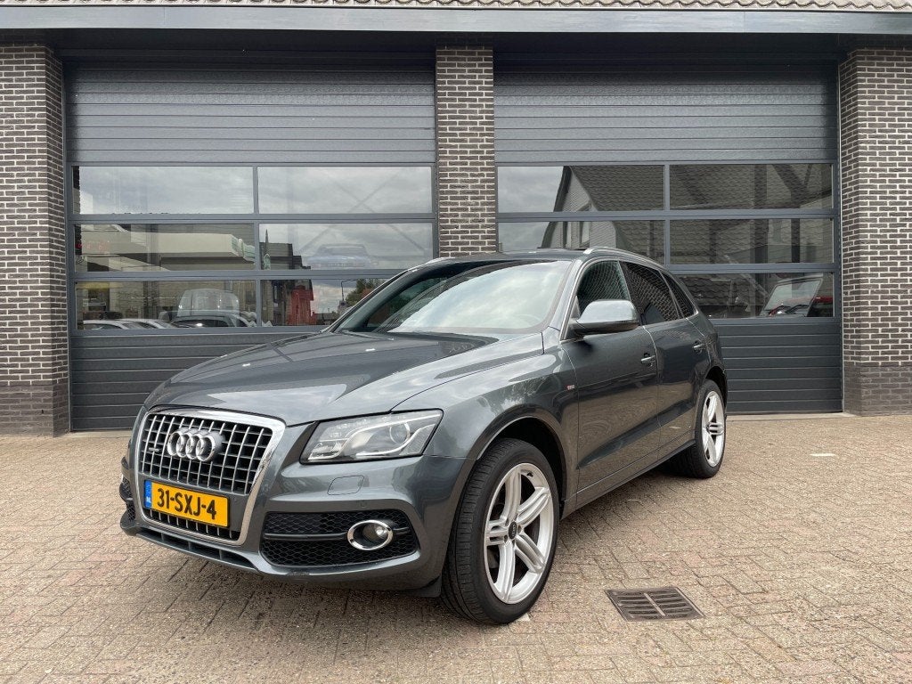 Audi Q5 2.0 TFSI Quattro S-Line Panoramadak , Navi , Clima, Auto's, Automaat, Navigatiesysteem, Gebruikt, 4 cilinders