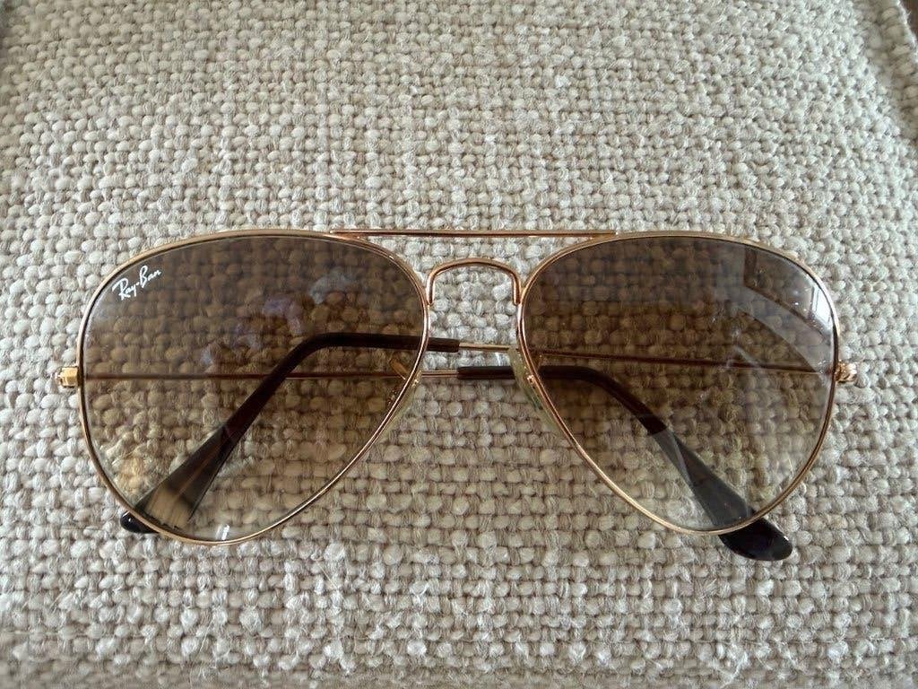 Ray Ban Dames bril Aviator in Nieuwstaat !, Ophalen, Overige kleuren, Zo goed als nieuw, Ray-Ban