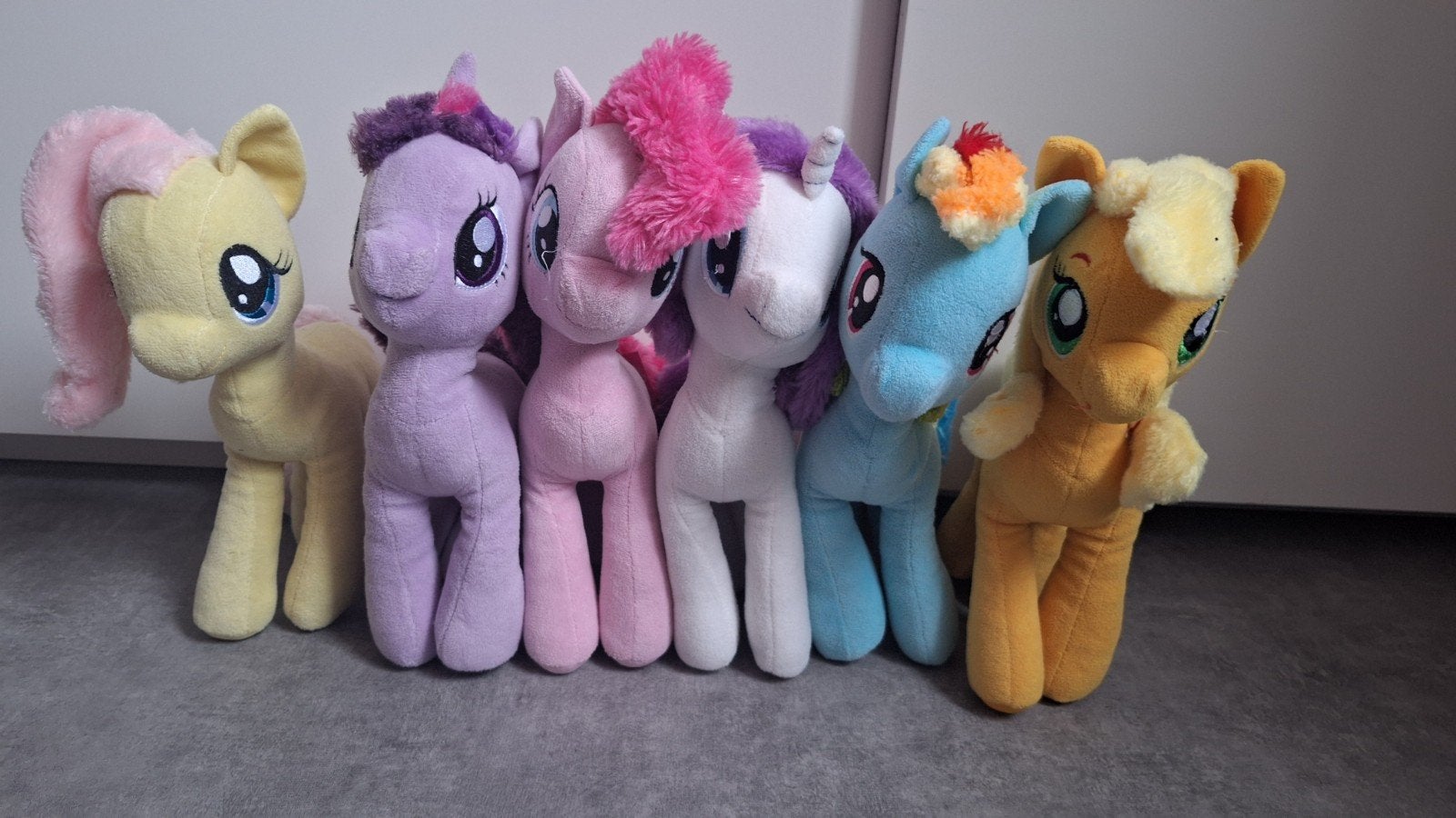 My Little Pony knuffels - Set van 6 eenhoorn knuffels, Ophalen, Gebruikt, Overige merken, Overige karakters