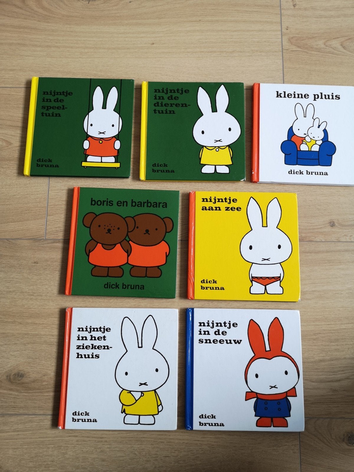 Zeven Nijntje boekjes!, Boeken, Ophalen, Gelezen