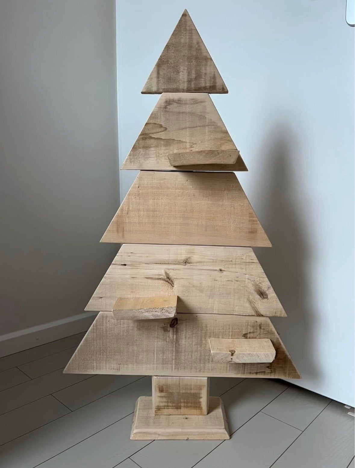 Houten kerstboom, Ophalen, Nieuw