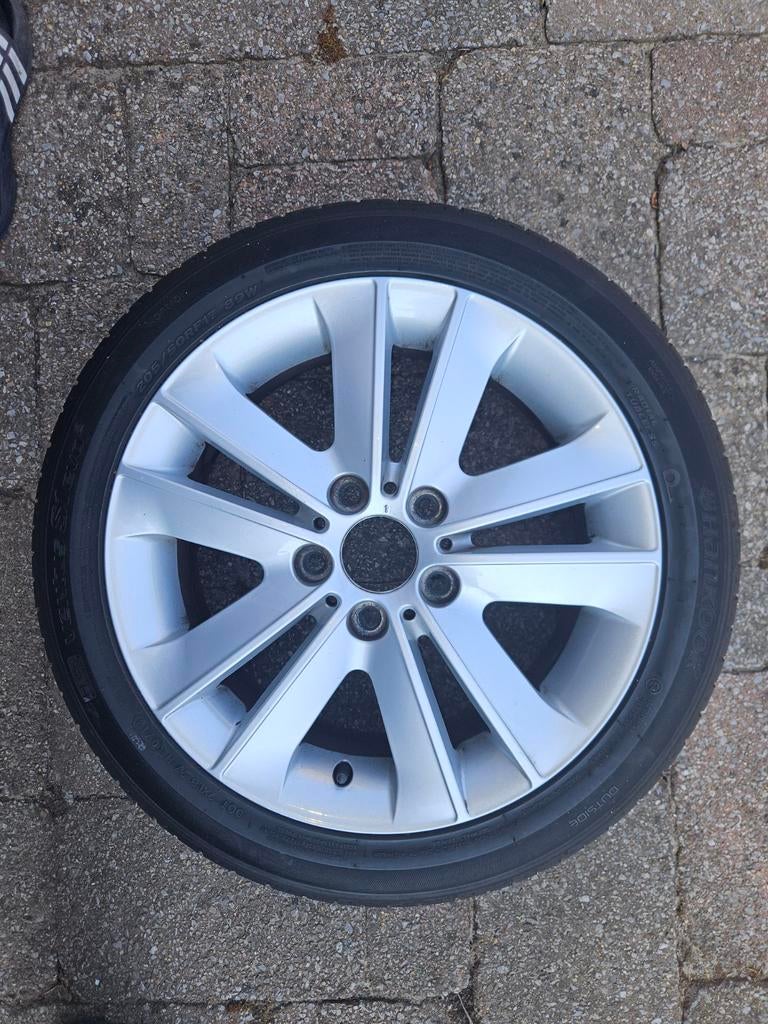 BMW 1 serie 17 inch velgen en banden., Ophalen