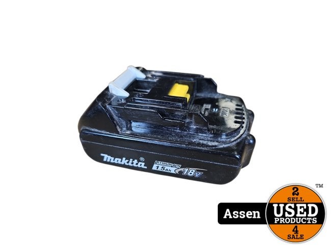 Makita 1.5ah 18v Accu | Gebruikte Staat | 1 Maand Garantie, Makita, Zo goed als nieuw, Support@makita.com, Makita Corporation, 3-11-8, Sumiyoshi-cho, 
Anjo, Aichi 446-8502
Japan
