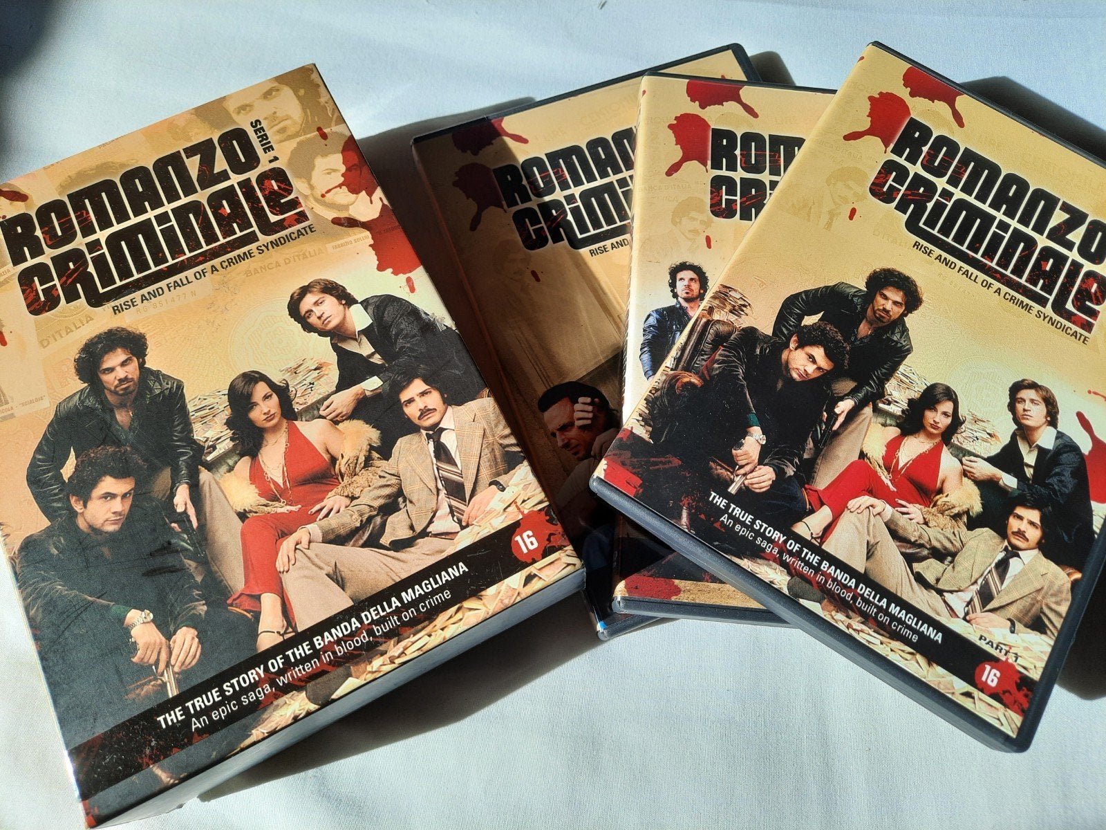 Romanzo Criminale - Serie 1 DVD Boxset, Vanaf 16 jaar, Seizoen 1, Misdaad, Nederlands