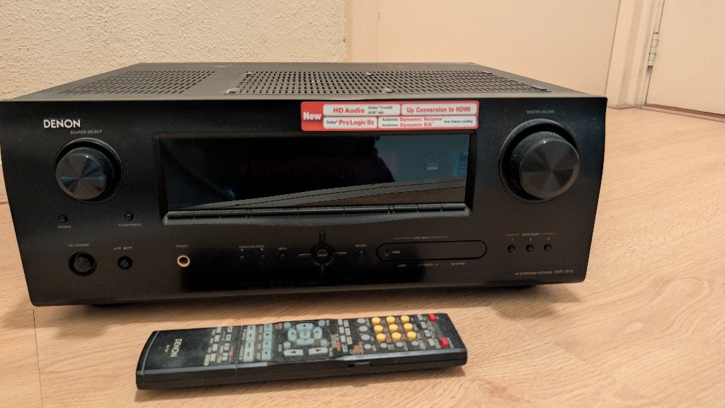 Denon AVR-1610 AV surround receiver, Ophalen, Denon, Zo goed als nieuw, 60 tot 120 watt