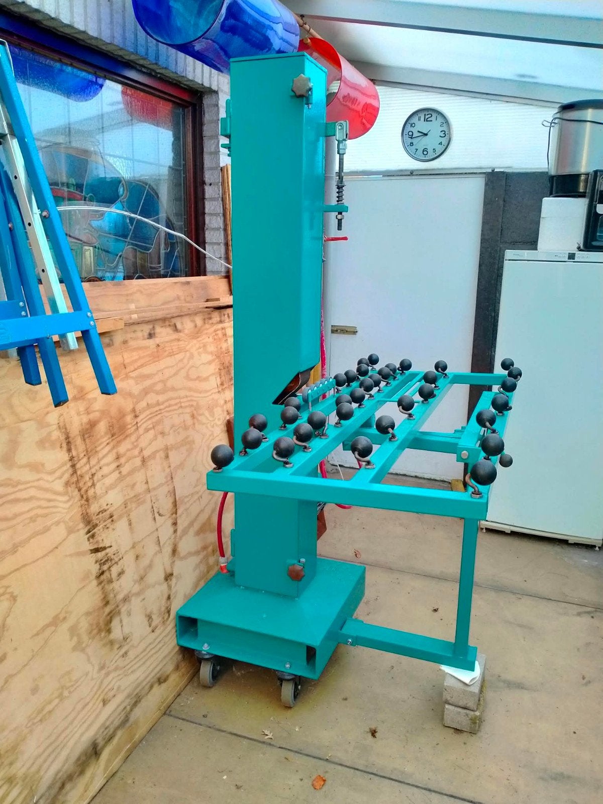 bandschuurmachine glasbewerking, Ophalen, Gebruikt, 1200 watt of meer, Bandschuurmachine