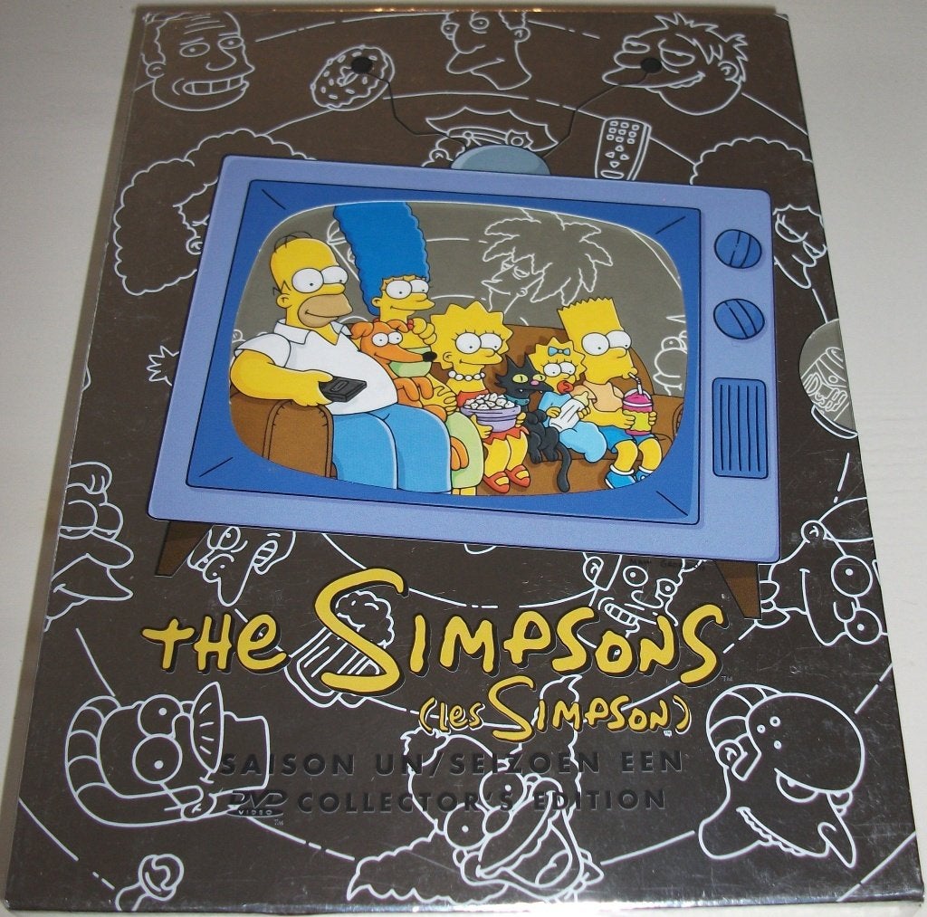 Dvd *** SIMPSONS *** 3-Disc Boxset Seizoen 1, Vanaf 6 jaar, Ophalen of Verzenden, Zo goed als nieuw, Komedie