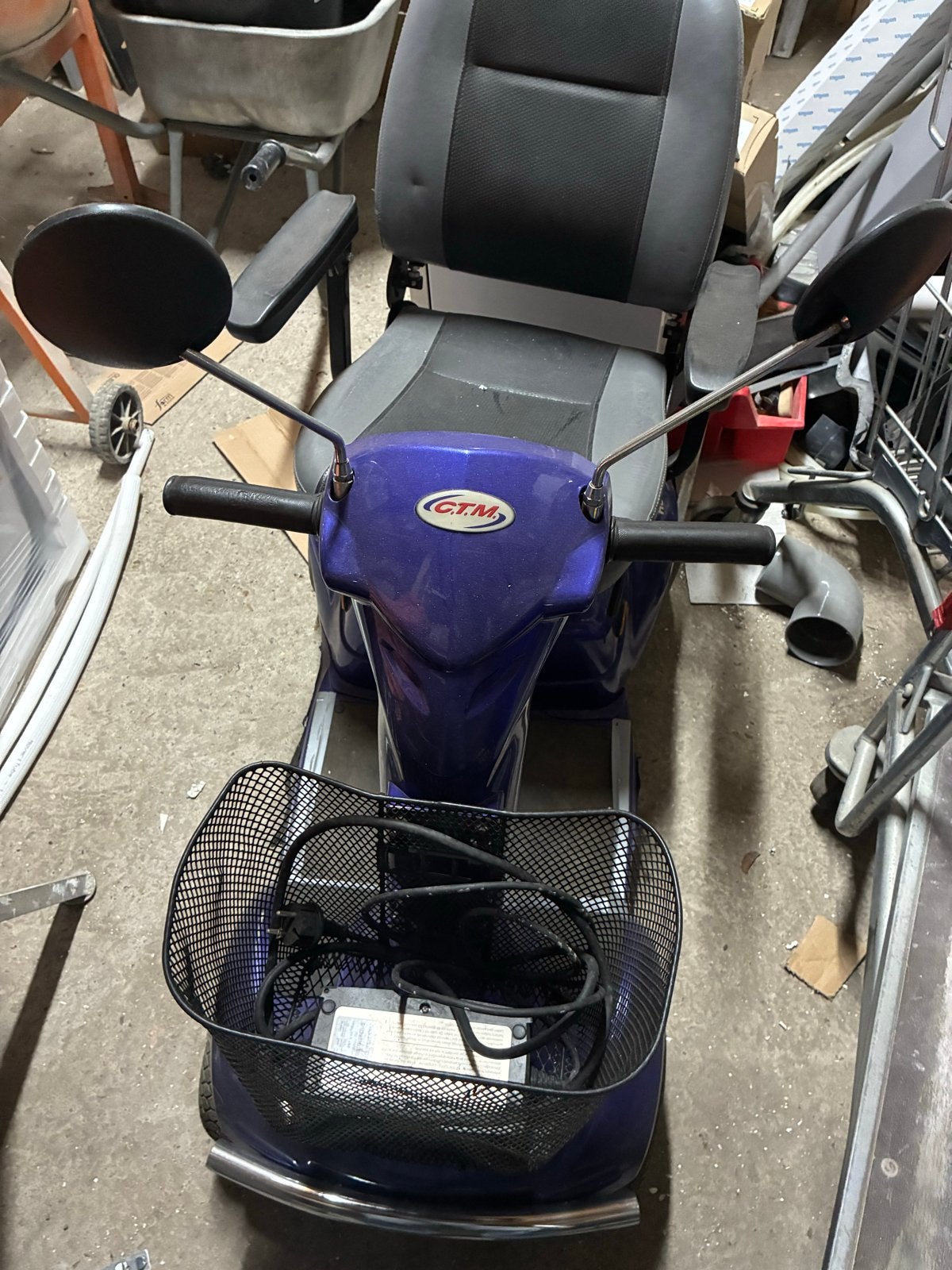 Scootmobiel, Ophalen