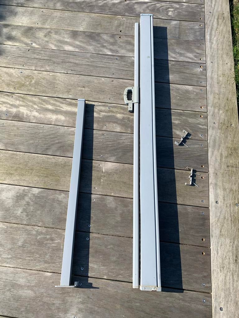 Inklapbaar windscherm 170x300 cm, Tuin en Terras, Ophalen, Gebruikt