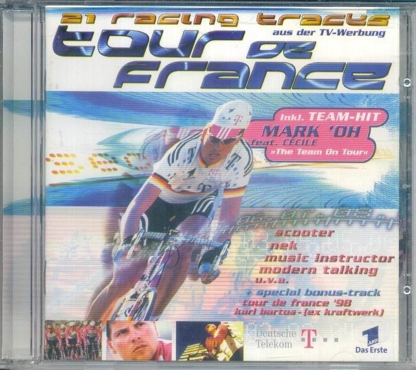 cd van Tour de france 21 racing tracks, Ophalen of Verzenden, Zo goed als nieuw, Pop