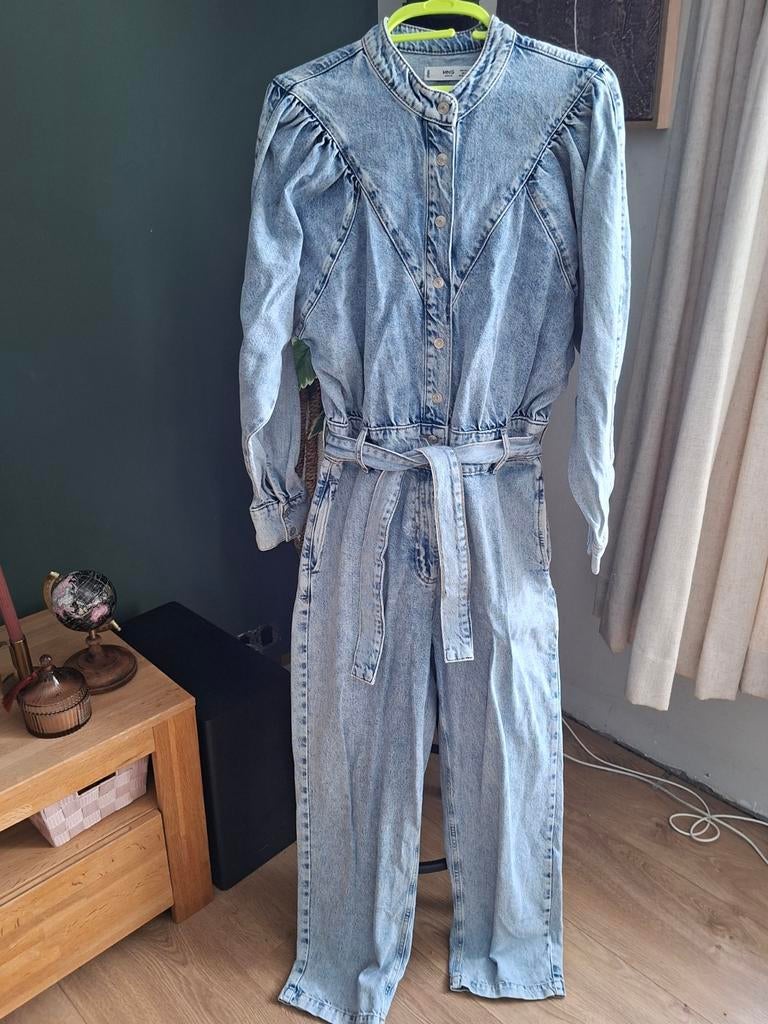 Spijker jumpsuit van mango maat l nieuw, Kleding | Dames, Jumpsuits, Mango, Blauw, Maat 42/44 (L), Nieuw