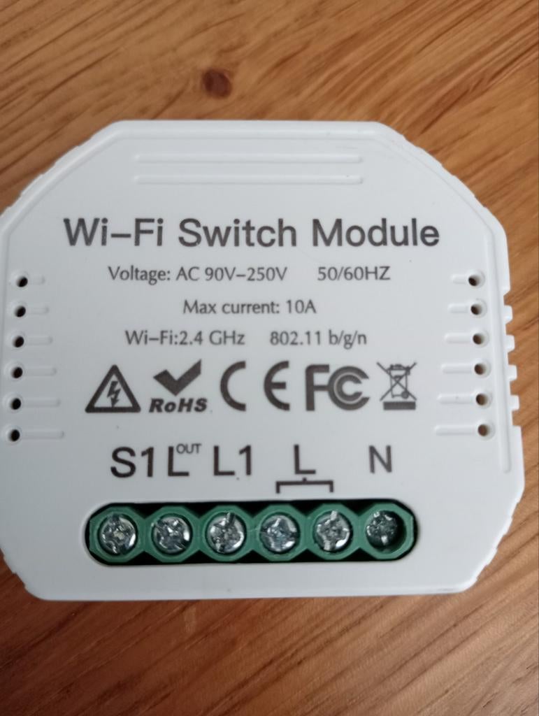 Slimme Wi-Fi Schakelmodule - Domotica Schakelaar, Ophalen
