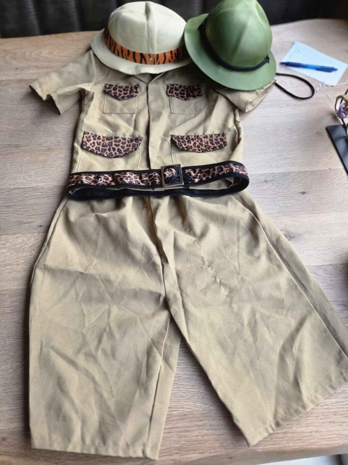 Safari kostuum voor kinderen, Kinderen en Baby's, Carnavalskleding en Verkleedspullen, Ophalen of Verzenden, Zo goed als nieuw