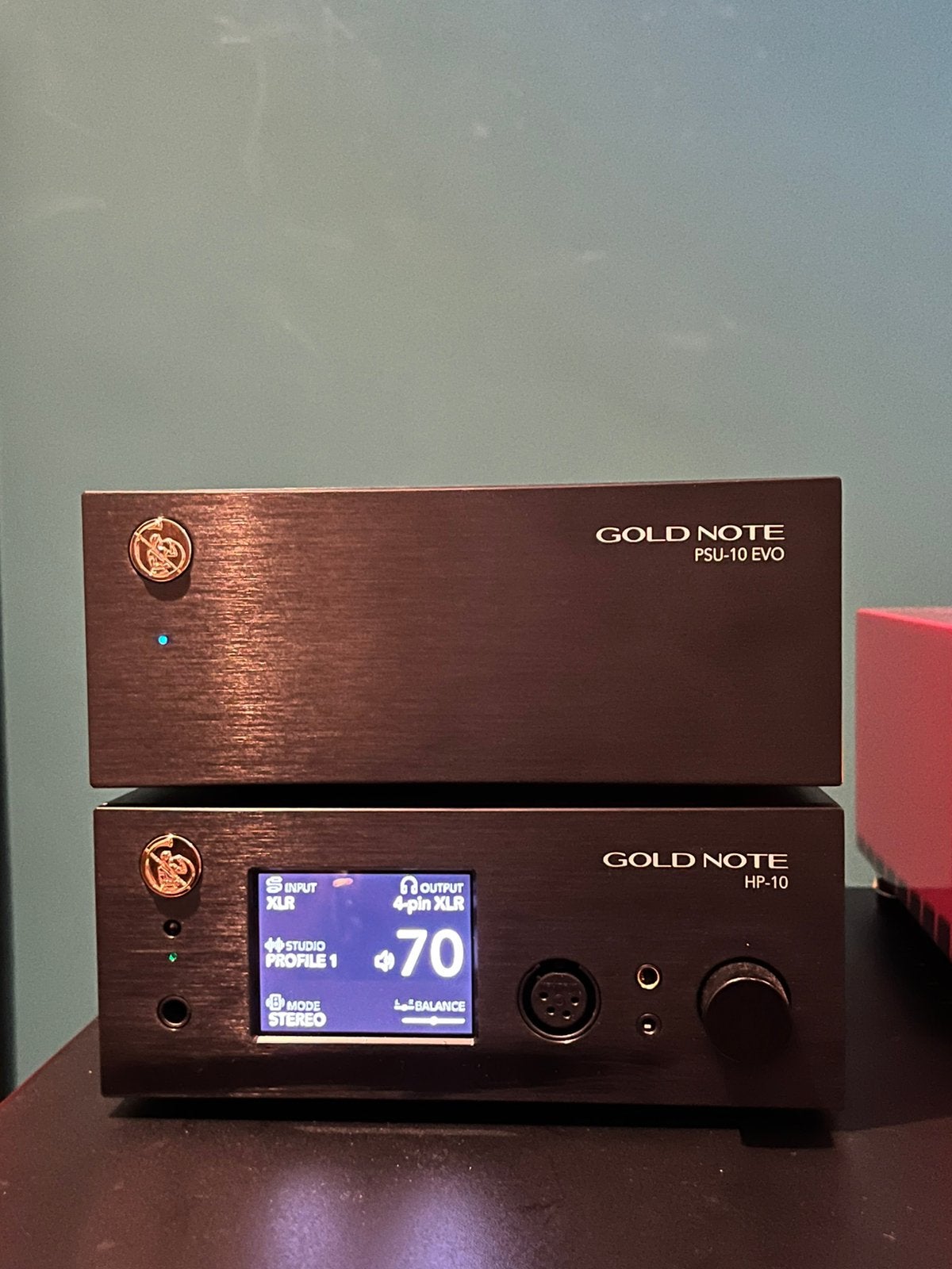 Gold Note HP-10 & PSU-10 EVO.  Klasse-A Hoofdtelefoonset, Ophalen of Verzenden, Zo goed als nieuw, Overige merken