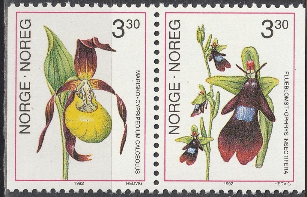 Noorwegen Michel nr. 1088-1089 Postfris Paar, Postzegels en Munten, Postzegels | Europa | Scandinavië, Verzenden, Noorwegen, Postfris