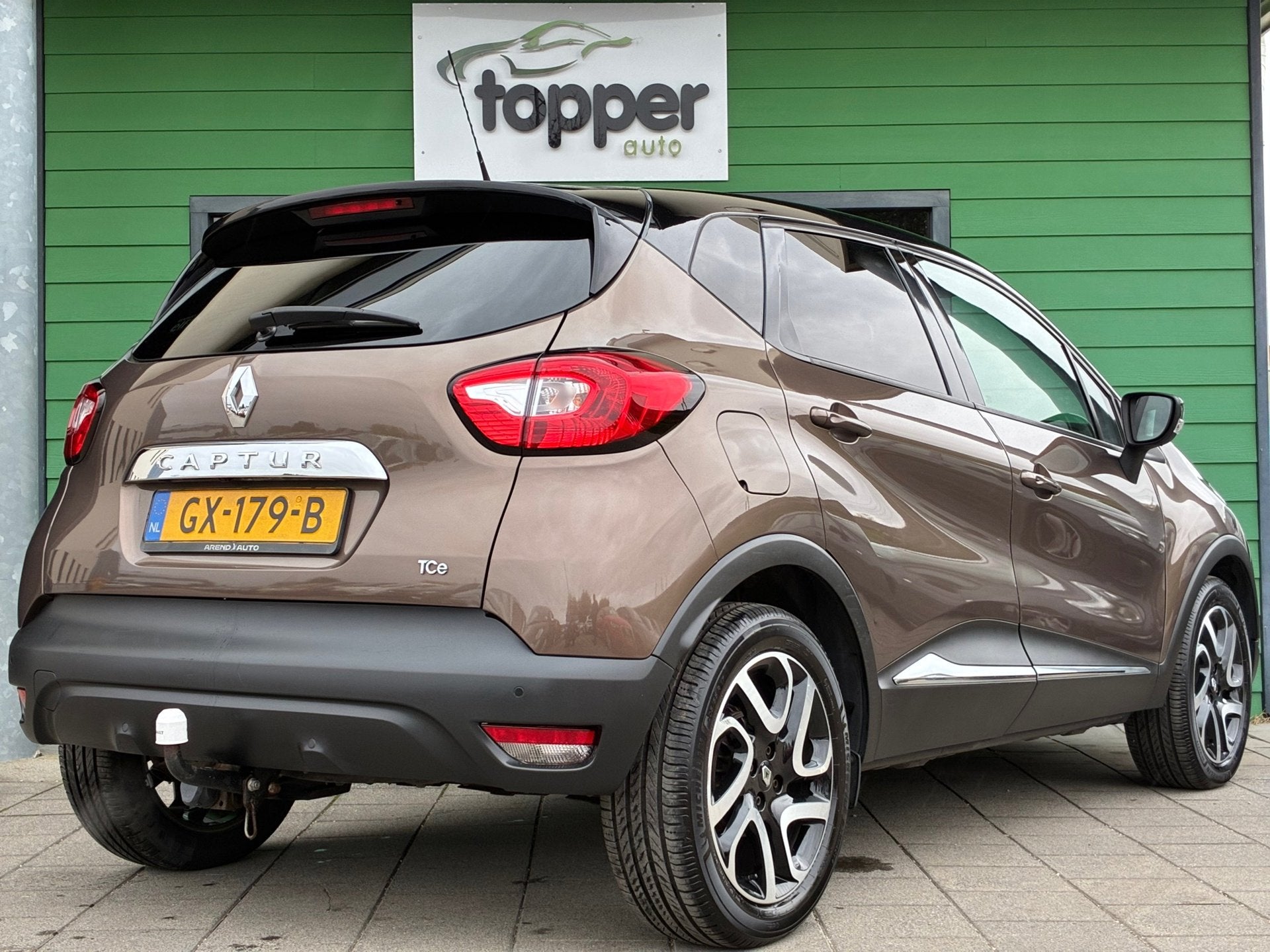 Renault Captur 1.2 TCe Dynamique|2e Eigenaar|Automaat|Camera, 4 cilinders, Bruin, Origineel Nederlands, SUV of Terreinwagen