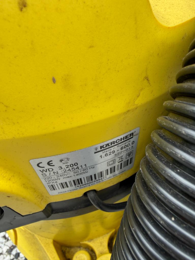 Kärcher WD 3.200 Waterstofzuiger - Krachtig en Veelzijdig, Ophalen, Gebruikt