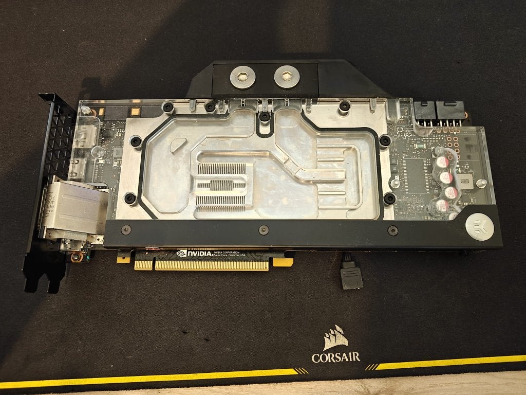 GTX 1080ti met EKWB RGB waterblok., Computers en Software, PCI-Express 3, Gebruikt, HDMI, Ophalen of Verzenden