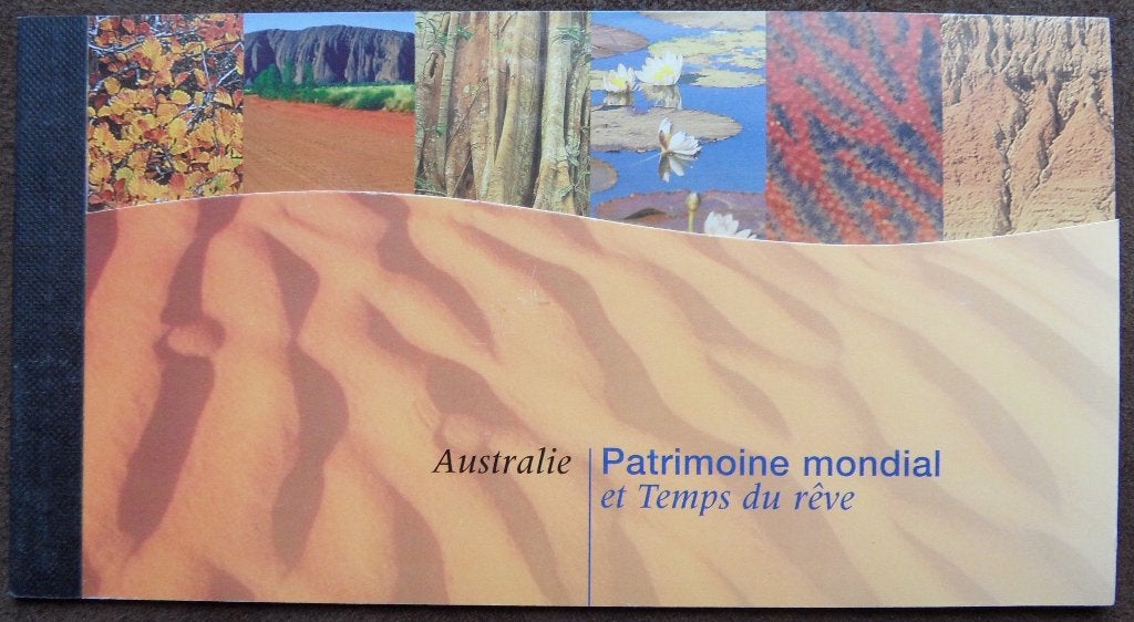 Postzegelboekje Verenigde Naties – Werelderfgoed Australië, Ophalen of Verzenden, Postfris